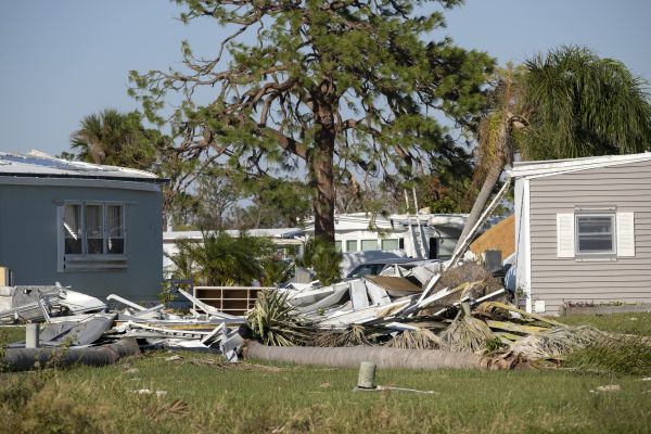 Double Wide Demolition in La Porte