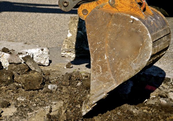Cement Pad Demolition in La Porte
