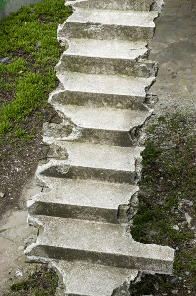 Concrete Steps Demolition in La Porte